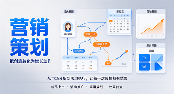 康巴什区营销策划